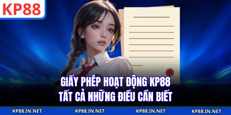 Giấy phép hoạt động KP88 – Những điều cần biết